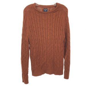 NWOT Size Large Bills Khakis Cable Knit Sweater